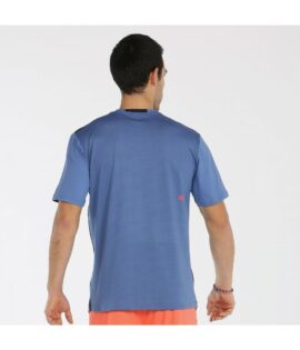 CAMISETA M/CORTA BULLPADEL MILAN AZUL ACERO 007