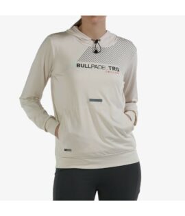 SUDADERA BULLPADEL TONAL MARFIL 2022