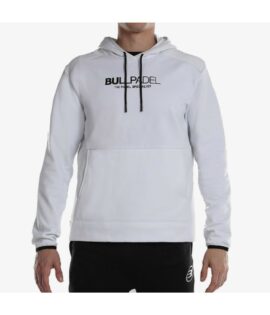 SUDADERA BULLPADEL YAMBO BLANCO 2023