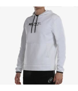 SUDADERA BULLPADEL YAMBO BLANCO 2023