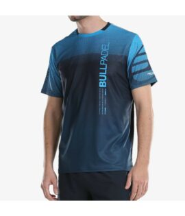 CAMISETA BULLPADEL NAURU AZUL MARINO 2023