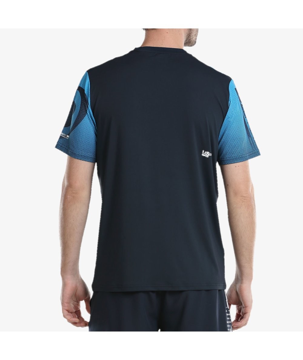 CAMISETA BULLPADEL NAURU AZUL MARINO 2023