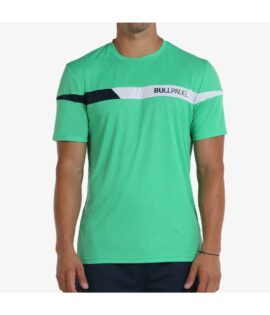 CAMISETA BULLPADEL OMEYA 020 VERDE VIBRANTE 2023