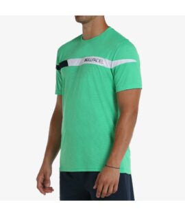 CAMISETA BULLPADEL OMEYA 020 VERDE VIBRANTE 2023