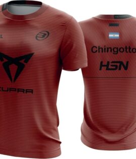 CAMISETA BULLPADEL UNALE CHINGOTTO ARCILLA