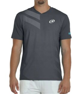 CAMISETA BULLPADEL MARON CARBON