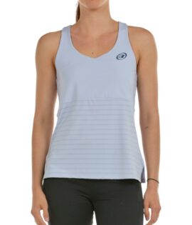 CAMISETA BULLPADEL OZA 208 GRIS AZULADO BICOLOR