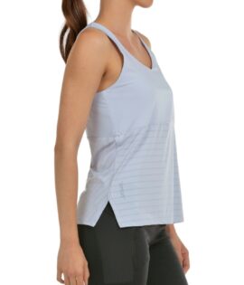 CAMISETA BULLPADEL OZA 208 GRIS AZULADO BICOLOR