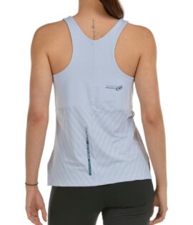 CAMISETA BULLPADEL OZA 208 GRIS AZULADO BICOLOR