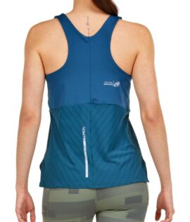 CAMISETA BULLPADEL OZA 419 AZUL NOCHE BICOLOR