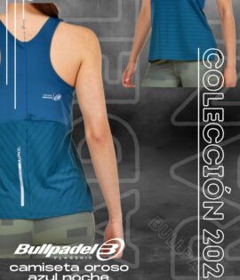 CAMISETA BULLPADEL OROSO 424 AZUL NOCHE