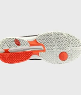 ZAPATILLAS BULLPADEL FLOW 24I GRIS OSCURO NARANJA