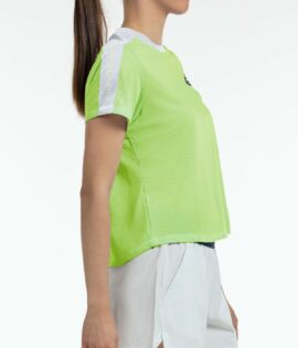 CAMISETA BULLPADEL BILMA 058 VERDE MANZANA