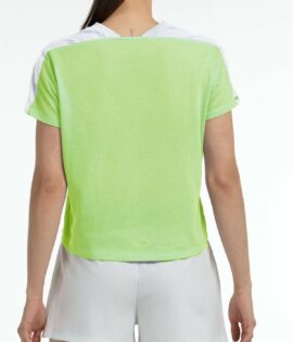 CAMISETA BULLPADEL BILMA 058 VERDE MANZANA
