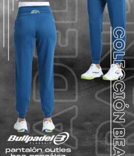 PANTALON BULLPADEL OUTLES BEA GONZALEZ 067 AZUL OSCURO