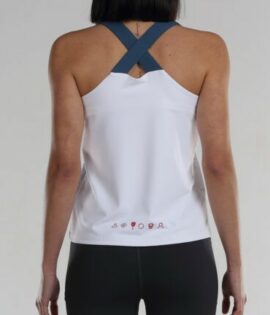DILOS CAMISETA BULLPADEL 012 BLANCO