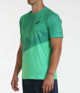 MISAR CAMISETA BULLPADEL 407 VERDE VIBRANTE