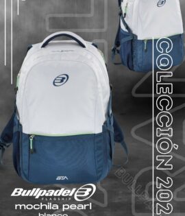 MOCHILA BULLPADEL BPM25021 PEARL 012 BLANCO