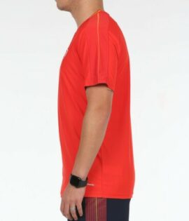 EXUDO ROJO CAMISETA BULLPADEL
