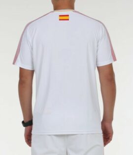EXUDO BLANCO CAMISETA BULLPADEL