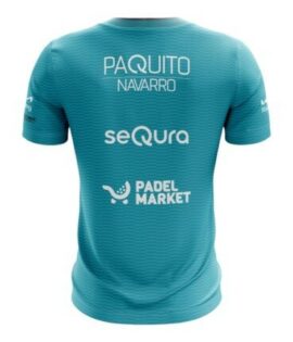 MEIRA PN TURQUESA CAMISETA BULLPADEL