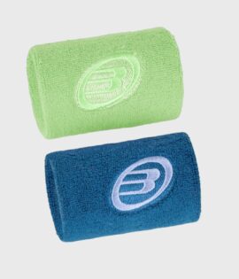 MUÑEQUERA BPMU2405 BG BULLPADEL VERDE MANZANA/AZUL OSCURO