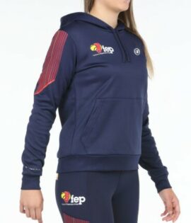 SUDADERA BULLPADEL EVOCA 004 AZUL MARINO