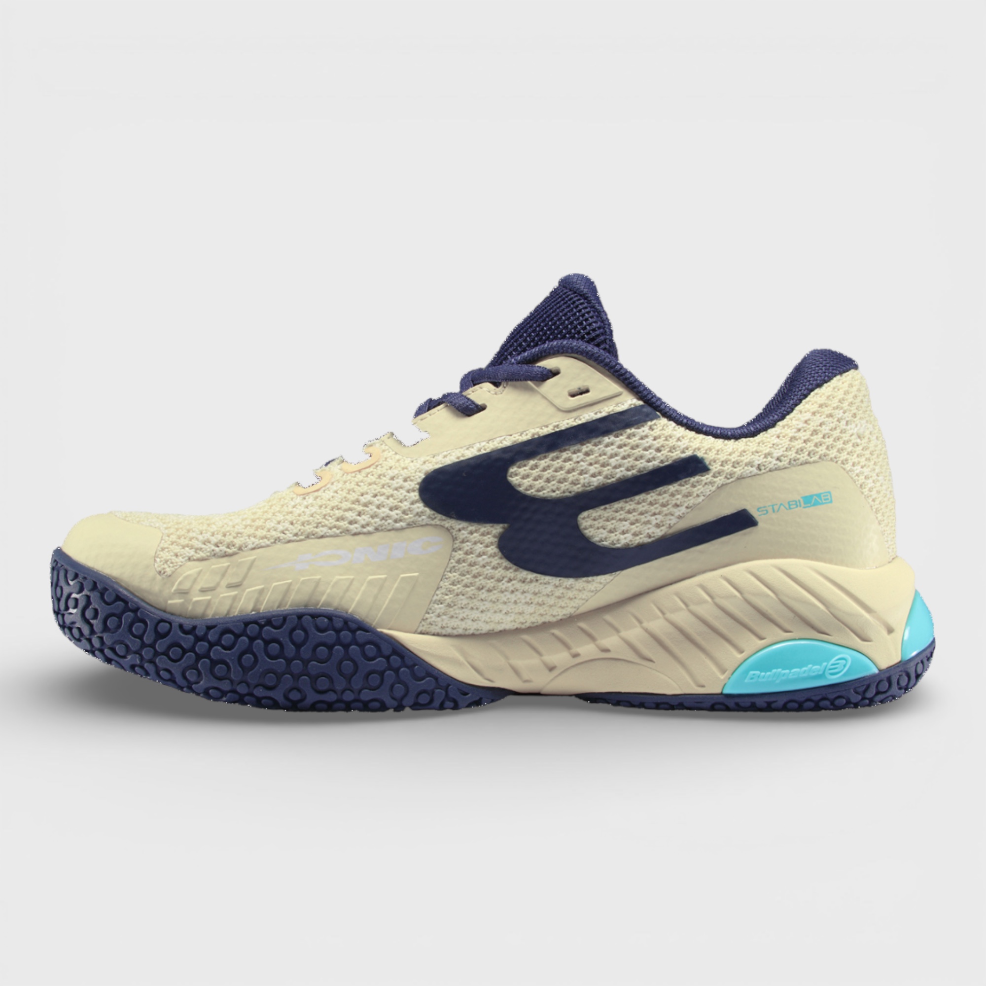 IONIC W 26V BEIGE ZAPATILLA BULLPADEL - Imagen 3