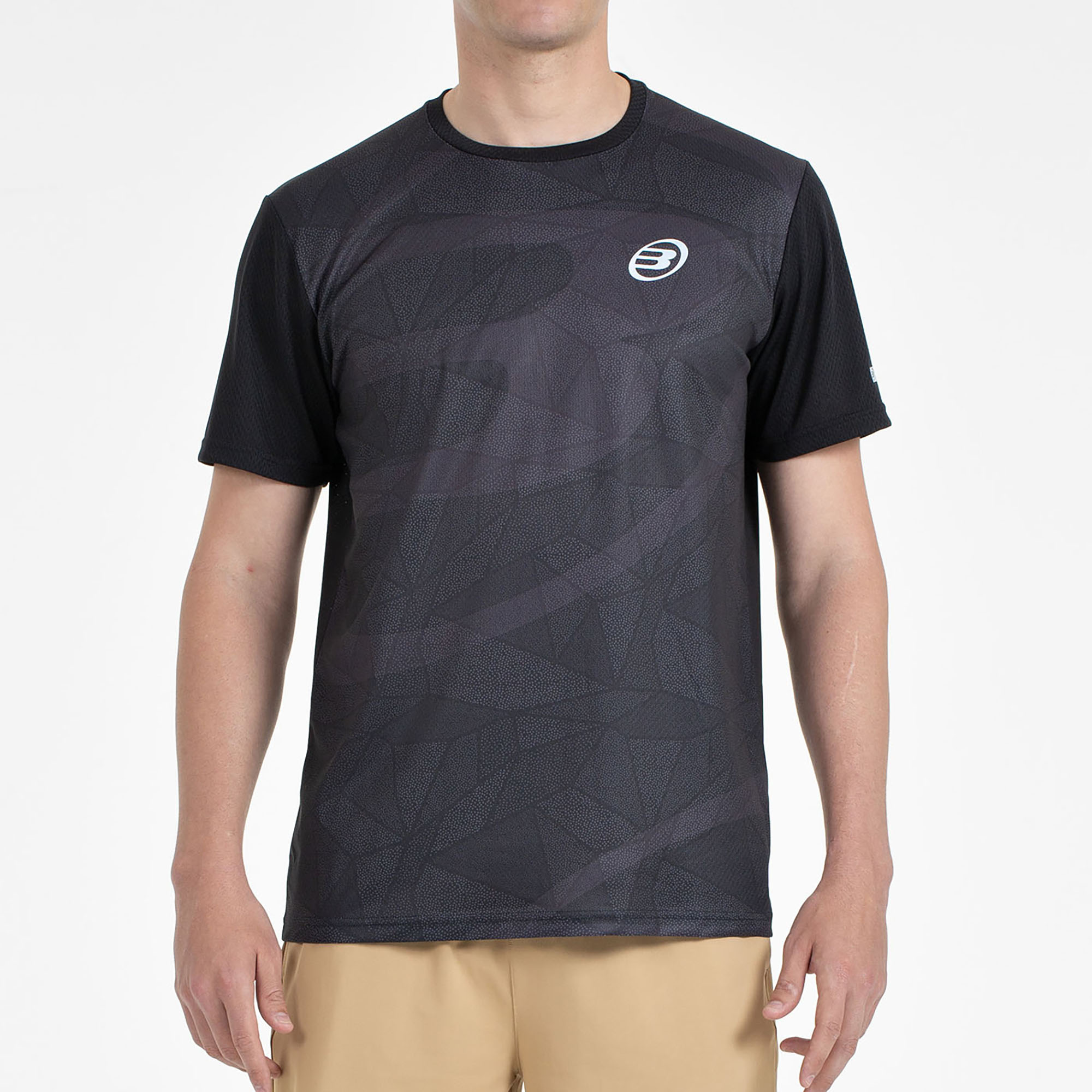 CASTIL 005 NEGRO CAMISETAS BULLPADEL