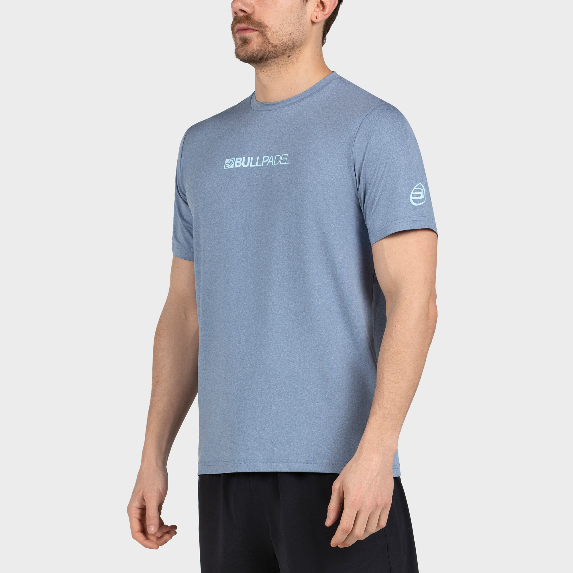 COLEDIL 415 AZUL SOMBRA VIGORE CAMISETA BULLPADEL - Imagen 4