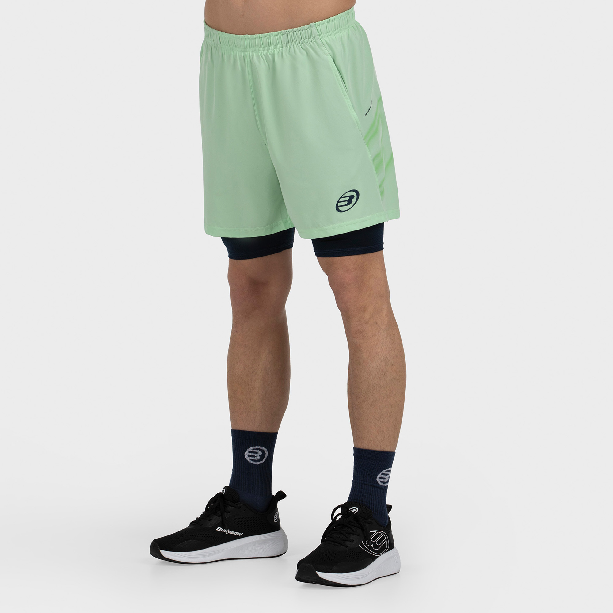 MANSIL 047 VERDE ÁCIDO PANTALÓN BULLPADEL - Imagen 3