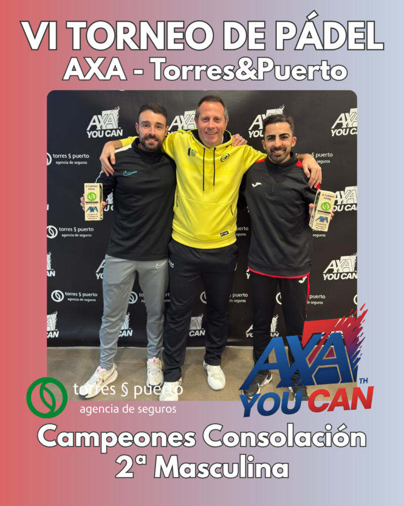 Campeones consolación 2ª Masculina