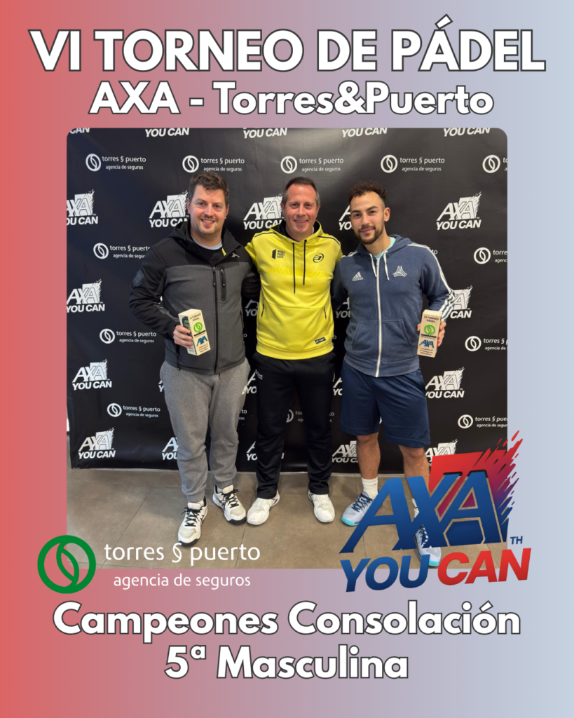 Campeones consolación 5ª Masculina