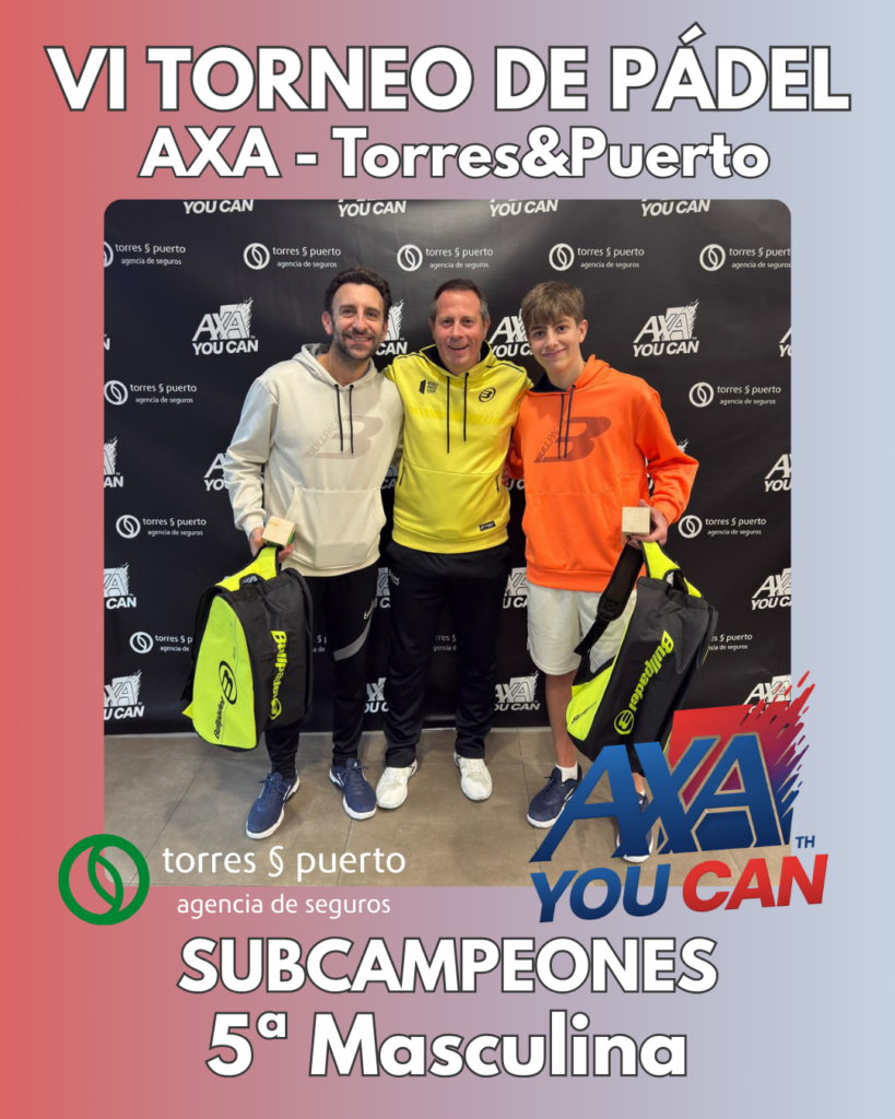 Subcampeones 5ª Masculina